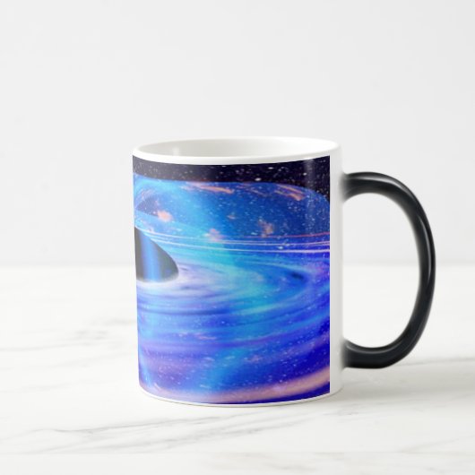 Mug Magique Le trou noir bleu de Nasa (Droite)