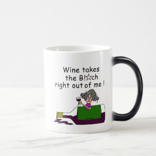 Mug Magique Le Vin M'A Mélangé