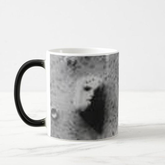 Mug Magique Le VISAGE sur MARS-_-Cydonia Mensae (Gauche)