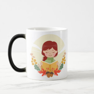 Mug Magique Lecteur d'automne