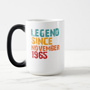 Mug Magique Légende Cadeaux d'anniversaire 60 ans pour hommes