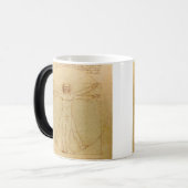 Mug Magique Leonardo da Vinci , Vitruvian Man (Devant gauche)