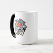 Mug Magique 'L'équipe de pharmacie'. (Devant gauche)