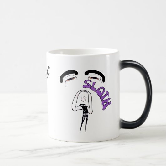 Mug Magique Les 7 Péchés Capitaux — Paresse (Droite)