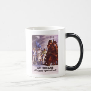 Mug Magique Les Américains lutteront toujours pour la LIBERT