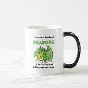 Mug Magique Les dragons ne se mêlent pas dans leurs affaires
