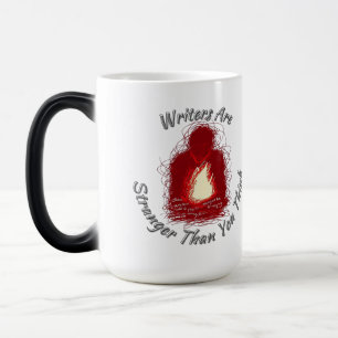 Mug Magique Les Écrivains Sont Plus Étrangers Que Vous Ne Pens