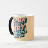Mug Magique Les femmes n'ont pas peur (Devant gauche)