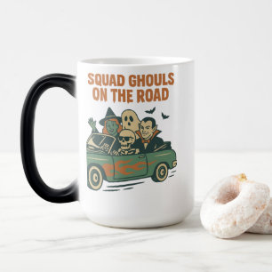 Mug Magique Les Ghouls de la Squad sur la Route Croisière Rétr