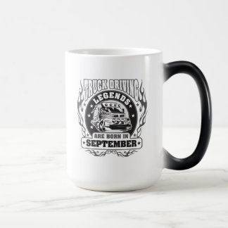 Mug Magique Les Légendes De La Conduite De Camion Sont Nées En