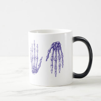 Mug Magique Les os de la main humaine