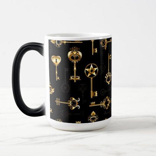 Mug Magique Les Patters de Seamless avec Golden Keys (Gauche)