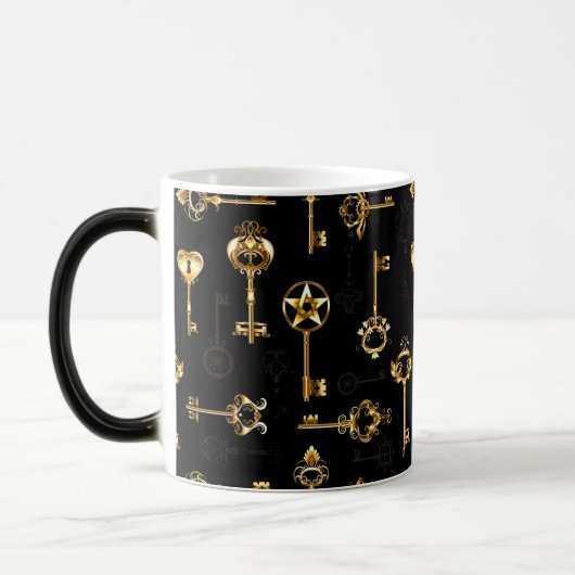Mug Magique Les Patters de Seamless avec Golden Keys (Gauche)