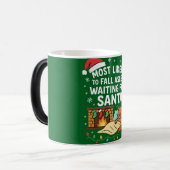 Mug Magique Les plus susceptibles de s'endormir en attendant P (Devant gauche)