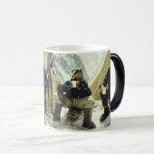 Mug Magique Les premiers hommes à conquérir l'Everest Hillary  (Devant droit)