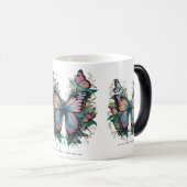 Mug Magique Les rêves de papillons - Transformation | Morphage (Devant droit)