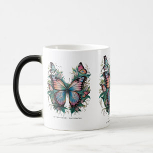 Mug Magique Les rêves de papillons - Transformation Morphage