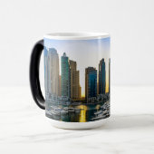 Mug Magique Les tours de Dubaï (Devant gauche)