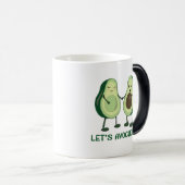 Mug Magique Let's Avocuddle - Funny Avocado Pun (Devant droit)