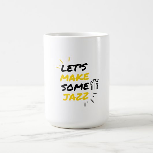 Mug Magique Let's make some jazz (Centre)