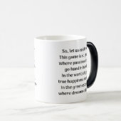 Mug Magique L'extase du golfeur (Devant droit)