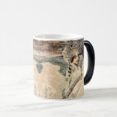 Mug Magique L'horloge princesse cygne (Devant droit)