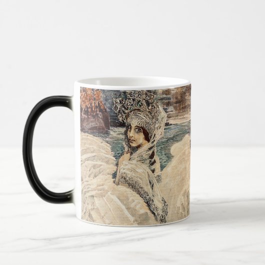 Mug Magique L'horloge princesse cygne (Gauche)