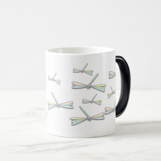 Mug Magique Libellule douce (Devant droit)