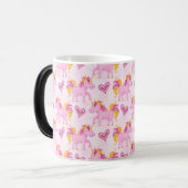 Mug Magique Licornes d'aquarelle (Devant gauche)