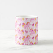 Mug Magique Licornes d'aquarelle (Centre)