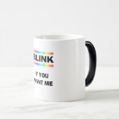 Mug Magique Lier Si Vous Voulez Moi (Devant droit)