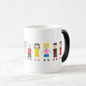 Mug Magique Ligne pour enfants (Devant droit)