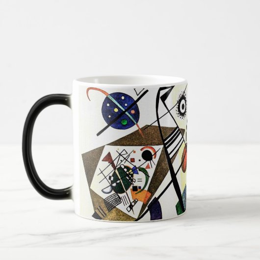 Mug Magique Ligne transversale - Kandinsky (Gauche)