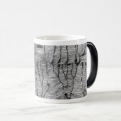 Mug Magique Lignes Abstraites (Devant droit)