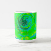 Mug Magique Lime Green Chartreuse Succulent Sedum Rosette (Centre)