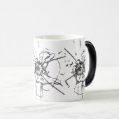Mug Magique Linee morbide e armoniose (Devant droit)