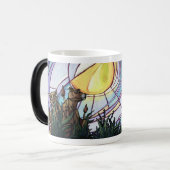 Mug Magique Lion et petits (Devant gauche)