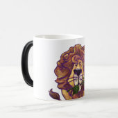 Mug Magique Lion Saint Valentin (Devant gauche)