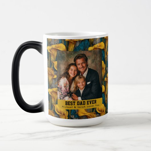 Mug Magique Lis calla Nature Père Café (Gauche)