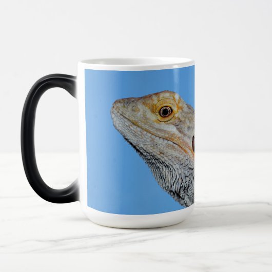 Mug Magique Lizard gris et demi-lune (Gauche)