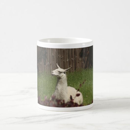 Mug Magique Llama blanche (Centre)