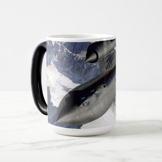 Mug Magique Lockheed SR-71B Blackbird (Devant gauche)