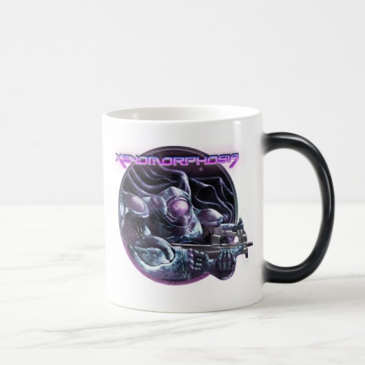 Mug Magique Logo de cercle de Xenomorphosis (Droite)