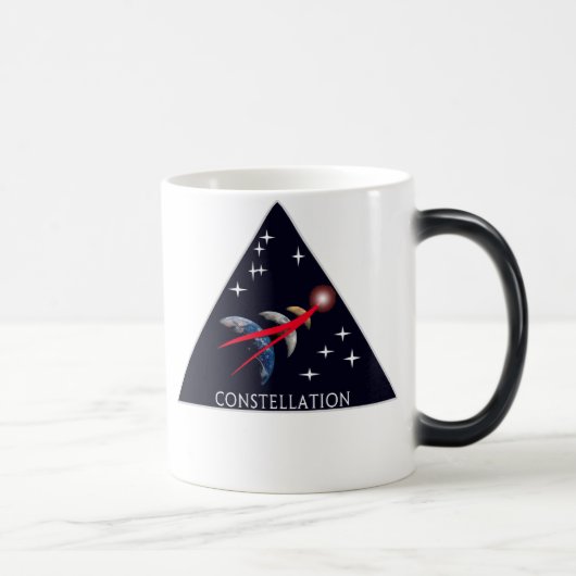 Mug Magique Logo de constellation de projet de la NASA (Droite)