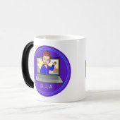 Mug Magique Logo de dessin animé SLJ-VA (Devant gauche)