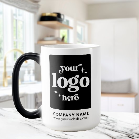 Mug Magique Logo de l'entreprise Cadeau de l'employé personnal