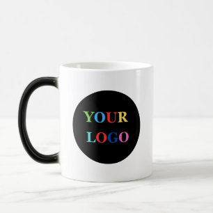 Mug Magique Logo d'entreprise Café d'affaires personnalisé