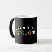Mug Magique Logo Lune vue point com (Devant gauche)