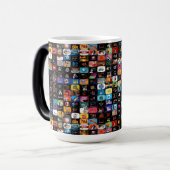 Mug Magique Logos et graphismes CBC (Devant gauche)