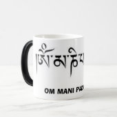 Mug Magique L'OM Mani Padme OM (Devant gauche)